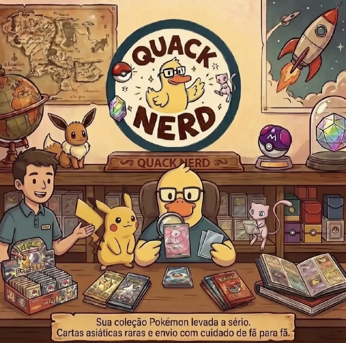 Quack Nerd — Bem-vindos à loja geek e colecionável